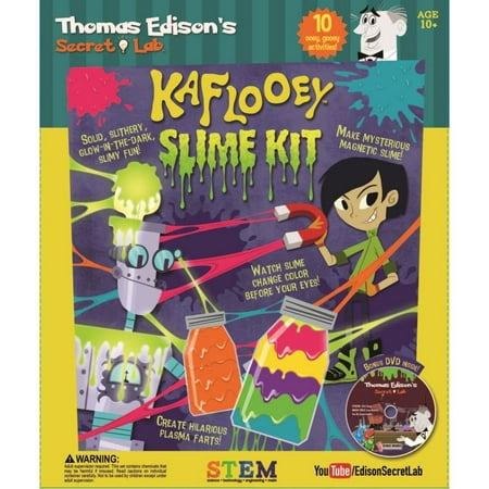 Edisons Lab Slime Kit, by Go! Games (Best Slime Package Ever)