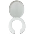 thumbnail image 3 of Asiento para Baño Mainstays Redondo Corto Blanco, 3 of 4