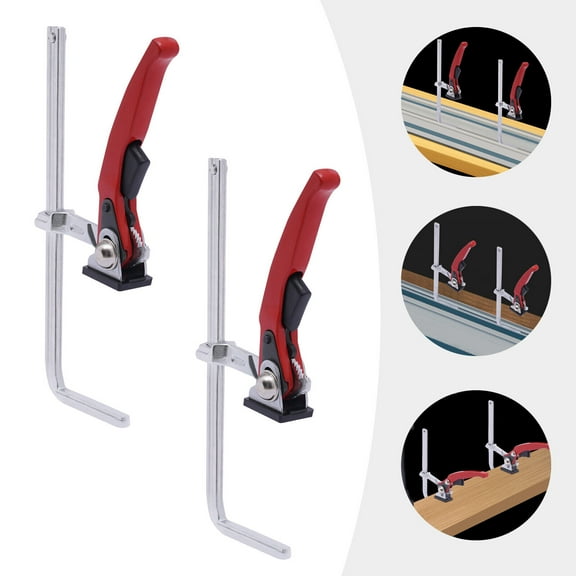 2 x Saw Guide Rail, Ratchet Clamps, Track Saw, CNC Table, T-track 200x60mm