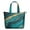 Teal Gold Wave, variant on Teal Gold Wave Marble Pattern Travel Tote Bags for Women Carry On,Large Weekender Bags for Women Travel,Multi Functional Duffle Bag for Work,Shopping,Sports