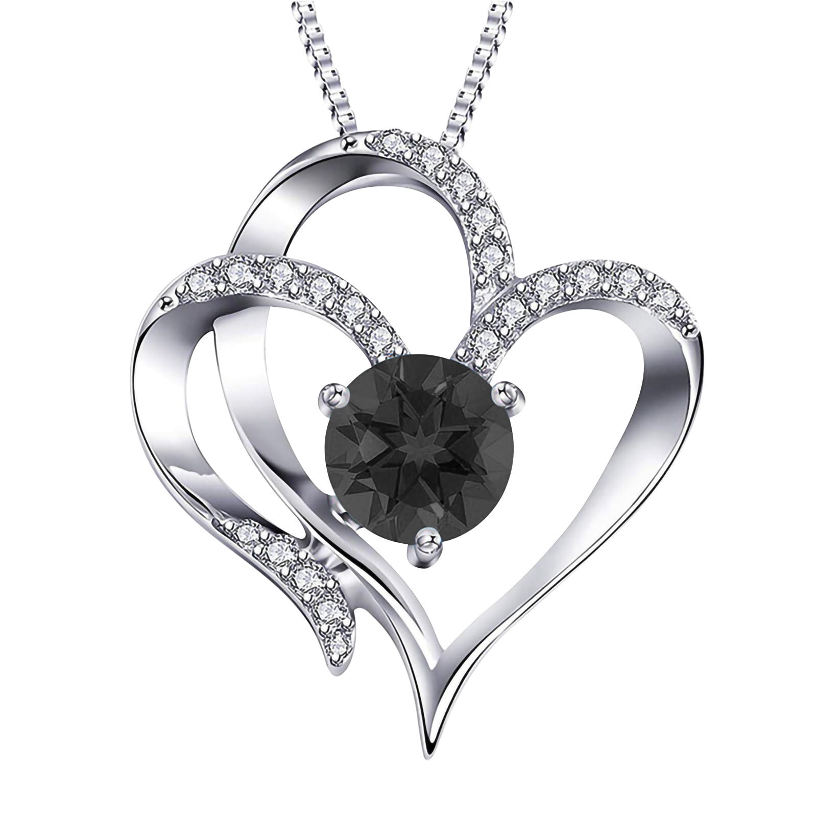 Birth Month Birthstone Necklace 