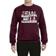 thumbnail image 2 of Wild Bobby It's A Beautiful Day For Learning, Vintage Teaching Shirt, Back to School Unisex Crewneck Sweatshirt, 2 of 5