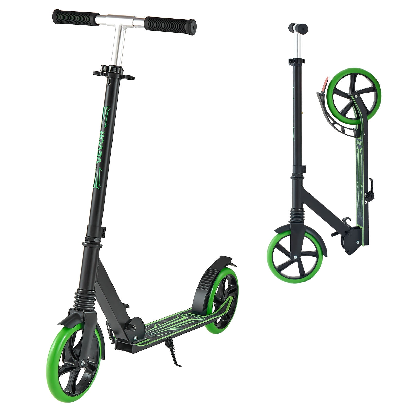 Schwinn Shuffle Deluxe Adult Kick Scooter, 26 Inch Front Wheel and