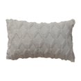 thumbnail image 1 of CNKOO Throw Pillow Cover Geometric Tear Resistant Plush Solid Color Simple Style Cushion Case for Bedroom, 1 of 12