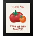 thumbnail image 2 of Penner, Janelle 20x24 Black Modern Framed Museum Art Print Titled - Tomato Toss I, 2 of 5