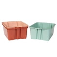 thumbnail image 3 of Really Good Stuff Boho Stacking Bins - Set of 6, 3 of 8
