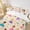 Light Yellow, variant on Manfei Cute Magical Princess Duvet Cover Twin,Fairy Tale Girly Theme Bedding Sets Twin Size,Cartoon Castle Rainbow Bed Set For Kids,Ultra Soft Home Decor Reversible(No Comforter),2-Piece