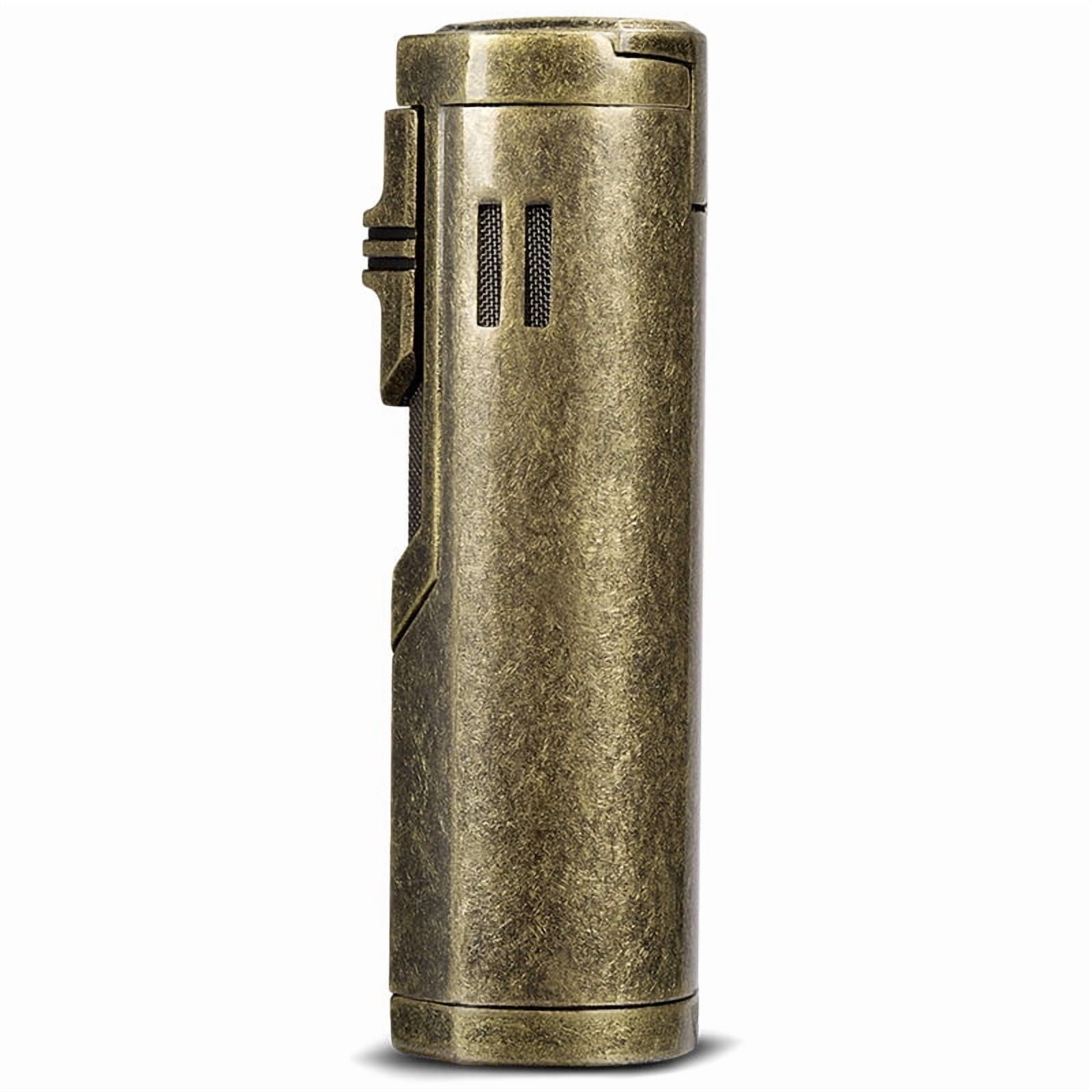 Cigar Lighter, Windproof Direct Impact Titanium Alloy Lighter, Portable Travel Cigar Lighter