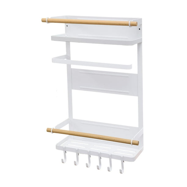 Organizador de estantes para frigorífico, estante de cocina, organización de cocina, organizador de frigorífico para cocina de frigorífico