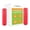 Red, variant on PSBM Pre-Stretch Wrap 15 Inch x 1476 Feet 4 Rolls 30 Gauge Yellow Plastic Tinted Hand Shrink Film for Pallet Moving Packing and Wrapping