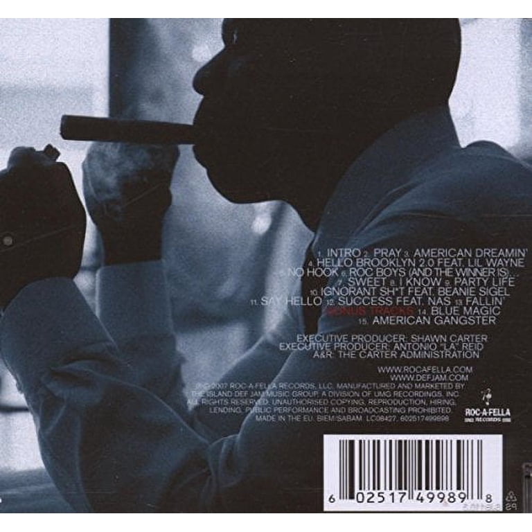 Jay-Z - American Gangster - Music & Performance - CD - Walmart.com