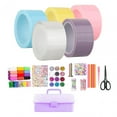 thumbnail image 4 of Goriertaly Blow Bubbles Double Sided Tape for Bucket DIY Craft Storage Ball Kids 5PCS Handmade Classroom 5 Colors 5 Pcs Storage Bucket 1Set, 4 of 6