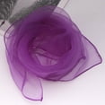 thumbnail image 3 of Jumpingount Bufandas cuadradas Pañuelo de gasa Actuando para representaciones teatrales Púrpura oscuro Accesorios de disfraces Morado oscuro 60*60cm, 3 of 6