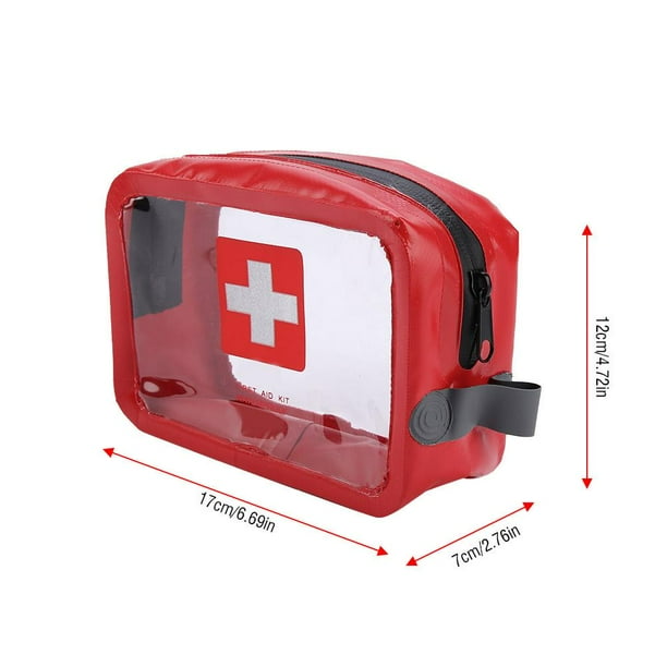 01 Bolsa de Supervivencia de Emergencia, Bolsa de botiquines médicos Bolsa de Primeros Auxilios Que se sostiene en Cualquier Clima para botiquín de Primeros Auxilios para Cualquier(S-Small) emergencia Higoodz Deportes al aire libre