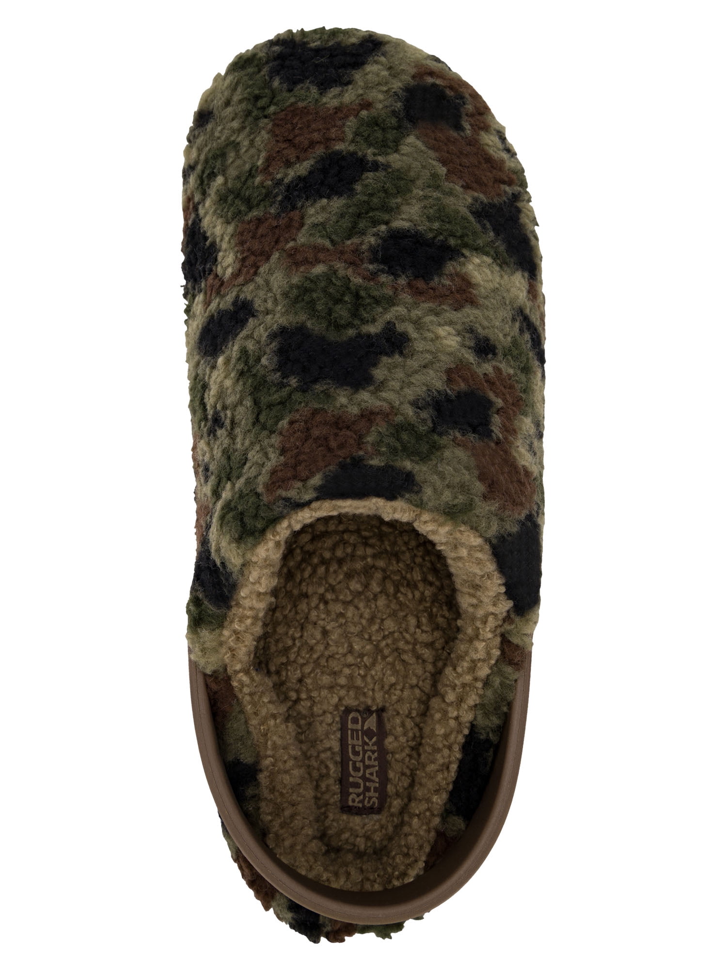 Rugged Shark Men's Faux Shearling Clogs