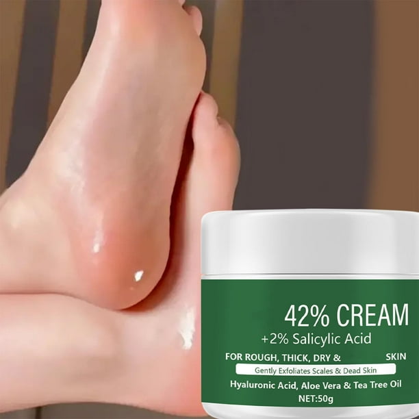 Puntoco Crema para el cuidado de los pies con aloe vera, 50 g, crema hidratante y nutritiva para el cuidado de los pies, hidratante y suavizante