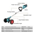 thumbnail image 3 of 21V Electric Grass Trimmer Cordless Lawn Mower Length Adjustable Cutter Garden Tools ,Easy to Use, 3 of 7