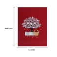 thumbnail image 3 of Agiferg 3D Greeting Card Romantic Valentine's Day Paper Carving Card, 3 of 3