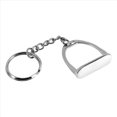 thumbnail image 3 of 1Pcs Simple Elegant Design Western Stirrup Keychain, 3 of 5