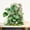 B, variant on Orangide Tropical Plant Wall Decals Monstera Leaf Stickers Removable Waterproof Green Wall Art for Bedroom Living Room Bathroom Home Decor
