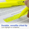 thumbnail image 4 of BAZIC Highlighter Assorted Color Chisel Tip Marker, Total 12-Count, 4 of 7