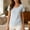 Blue women scoop neck t shirts a1, variant on SSZMDLB Women T-Shirts Short Sleeve Scoop Neck Summer Tops Basic Tee Shirt Comfy Casual Everyday Wear Workout Clothes, Yellow XL