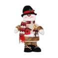 thumbnail image 3 of Figura de muñeco de Navidad, adorno navideño, decoración nórdica, muñeco de nieve navideño, decoración para el hogar, estante navideño, decoración de, 3 of 8