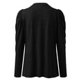 thumbnail image 3 of ketyyh-chn99 T Shirts For Women Womens 2022 Simple Crewneck Long Sleeve Casual Solid & Tie Dye Thin Pullover Sweatshirts Tops Shirts, 3 of 5
