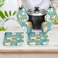 thumbnail image 6 of Small Animals Insulated Gloves And Pot Mats (four Piece Set), 6 of 6