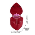 thumbnail image 3 of Surprise Gift Box with Bouncing Heart | Printed Valentine's Day Present for Chocolates, Rings & Small Gifts | Spring Mechanism, No Batteries Needed, 3 of 5