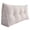 White, variant on Cotton Triangle Wedge Headboard Pillow with Removable Cover