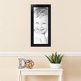 thumbnail image 4 of ArtToFrames 11" x 27" Satin Black Reverse Step Picture Frame, 11x27 inch Black Wood Poster Frame (WOM-1419), 4 of 8