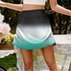 thumbnail image 2 of TaTaai Women's Casual Versatile Ombre Print A-Line Short Skirt Fashion Zipper Comfortable Mini Skirt Soft Lightweight Fabric for Spring Summer Daily and Party Wear Gift, 2 of 6