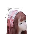 thumbnail image 2 of Tocado Maid Accesorios para el cabello de encaje Diademas lindas Horquilla dulce, 2 of 5