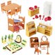 thumbnail image 2 of Forest Animal Family Dollhouse Furniture 1/12 Miniature Toys Girl Dolls Accessories Bedroom Bathroom Dollhouse Kit For Dolls, 2 of 5