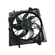 Engine Cooling Fan - Compatible with 2016 - 2017 Mercedes-Benz GLE300d 2.1L 4-Cylinder