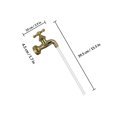 thumbnail image 2 of Homoyoyo Fountain Decor Invisible Flowing Spout 2Sets Durable Plastic For Garden Enthusiasts, 2 of 8