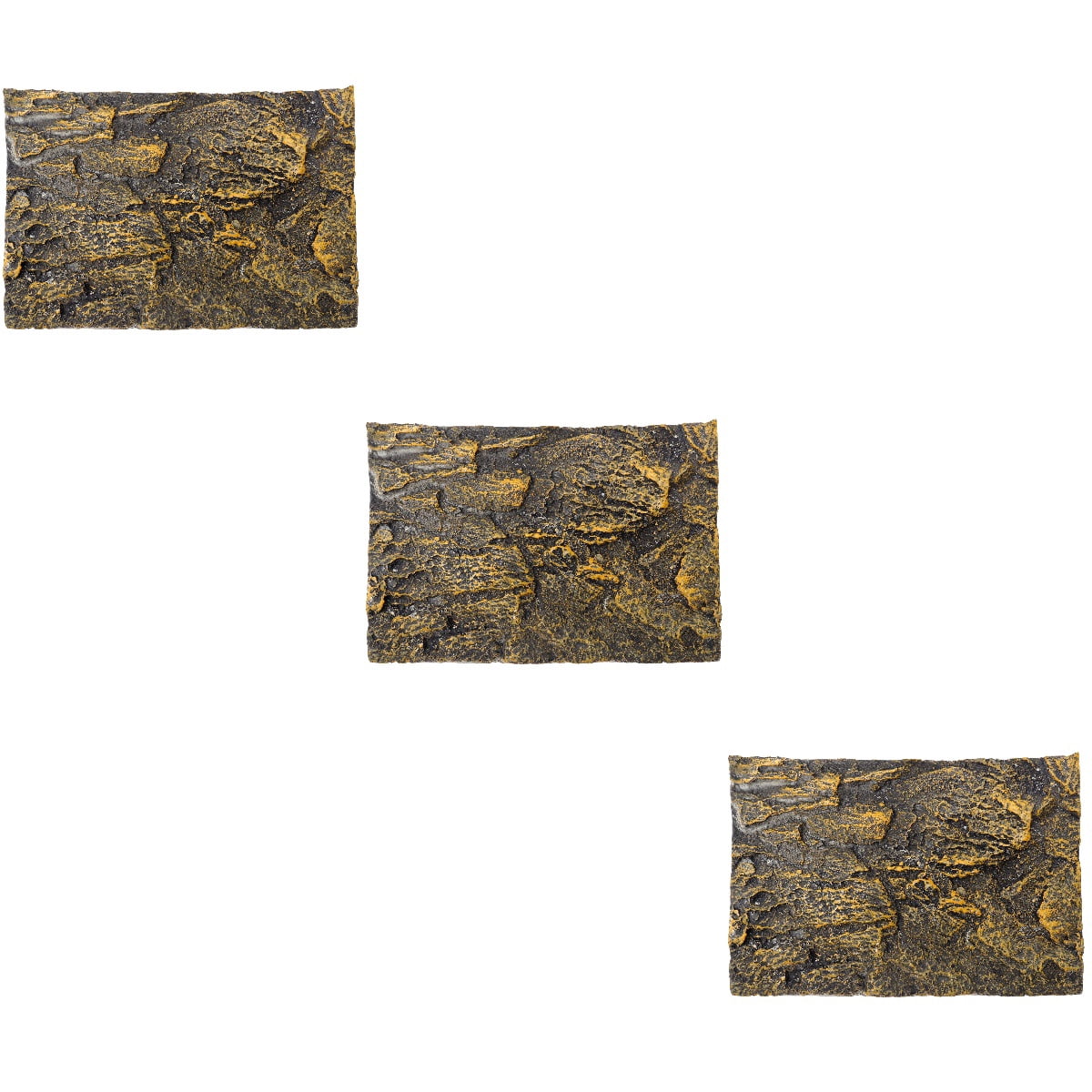 3 Count Terrarium Back Panel Background Rock Aquarium