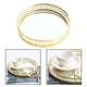 thumbnail image 3 of Bandeja decorativa, bandeja de espejo dorado para joyería, bandeja de almacenamiento para joyería, organizador, bandeja de maquillaje para tocador, 175cm BLESIY Bandeja base espejo dorado, 3 of 8