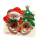 thumbnail image 4 of Gafas navideñas, monturas para gafas navideñas para niños y adultos, Navidad creativa Muñeco de nieve con árbol de Navidad, 4 of 9