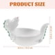 thumbnail image 2 of Ceramic Snack Serving Dish for Sauce Dipping 1 Piece White Bowl, 2 of 4