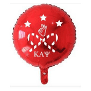 Ten (10) Kappa Alpha Psi, 18-inch Round Mylar/Foil Party Balloons
