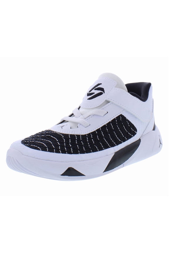 Jordan Luka 1 Infant/Toddler Shoes Size 8, Color: White/Black/Volt