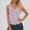 Purple, variant on Tank Top for Women V Neck Summer Sleeveless T Shirt Tunic Casual Solid Color Loose Fit Blouses White