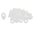 thumbnail image 4 of Unique Bargains 20pcs Curtain track Glider Window Slide Wheels Rollers Rail Runner Plastic, 4 of 5