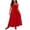 A-Red, variant on Tqcoqu Women's Plus Size Casual Maxi Dresses,Short Sleeve Loose Beach Dress Sundress with Pockets,Black Women's XL-XXXXXL