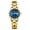Blue Gold Lady 5312, variant on Women's quartz watch, diamond-shaped women's dual calendar watch, solid strap waterproof luminous wristwatch, fashionable women's wristwatch, ladies' watch