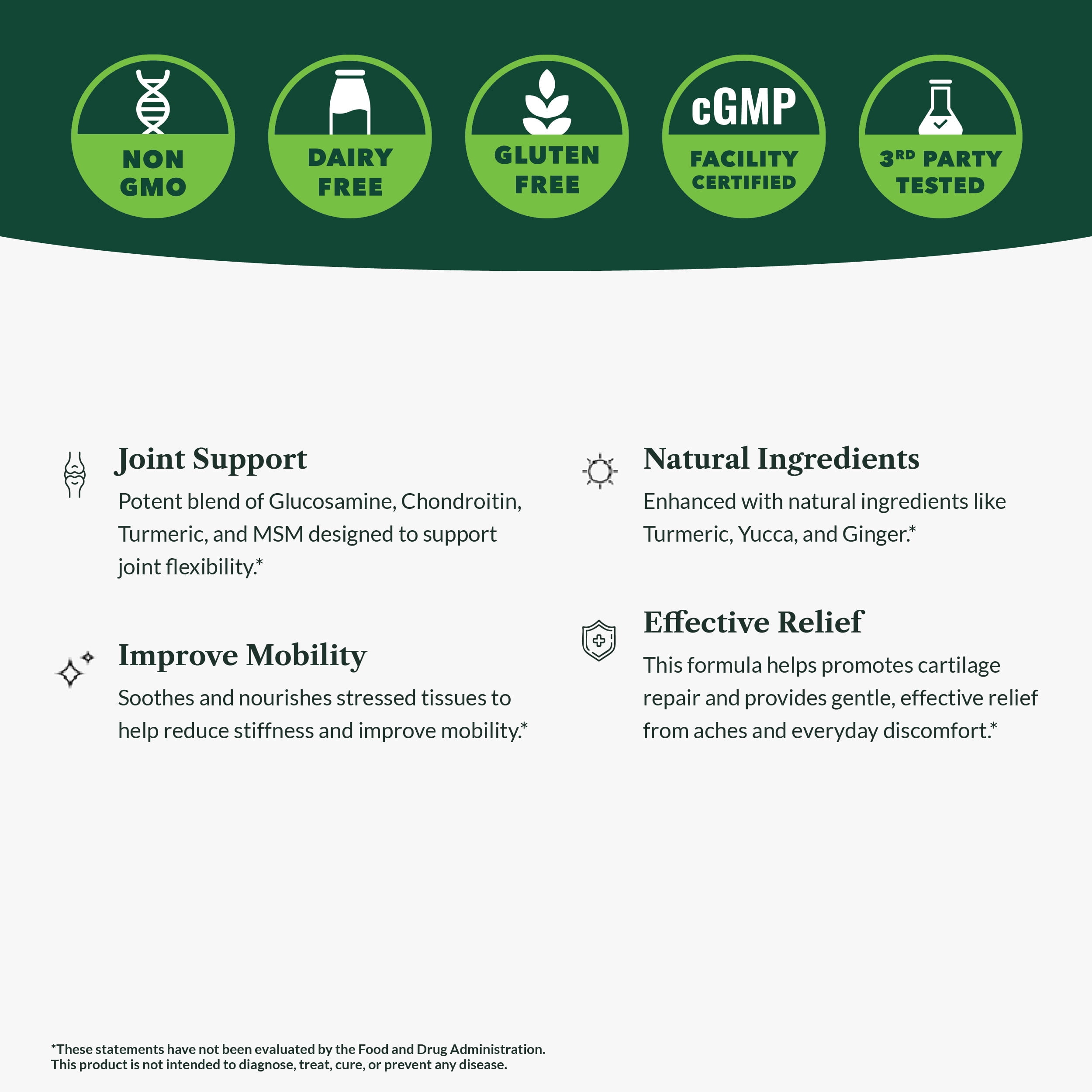 Greens First Joint Health First - Natural Joint Support Supplement with MSM, Turmeric, Ashwagandha, & Ginger - For Joint Support - Non-GMO/Dairy-Free/Gluten-Free (120 Softgels)