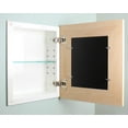 thumbnail image 2 of 11x14 Portrait Unfinished Flat Mirrored Medicine Cabinet by Fox Hollow Furnishings, 2 of 2