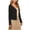 Black Cardigans, variant on Women's Lightweight Knit Cardigan Single Button V Neck Long Sleeve Cropped Sweater Tops Open Front Summer Cover Ups Outerwear Yellow